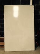 Large dry white board 1800mm x 1200