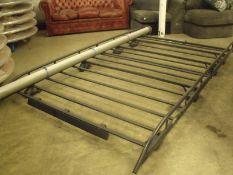 Vauxhall Vivaro full roof rack size 2.9m x 1.68m wide. Comes with roller and pipe tube.
