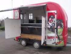 Professionally Converted Mobile Equitrek Catering Trailer 2010.