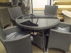 High Quality 5 Piece Patio Set all aluminium frame