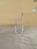 120 x 10 oz highball glasses in plastic storage crate