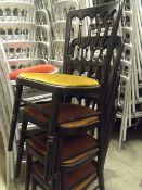 50 x used black stacking banqueting chairs
make band international
good condition
made from european