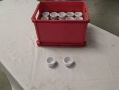 57 x melamine butter pots