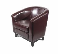Pair of Contract Quality Tub Chairs in Brown Faux Leather
Excellent Quality
Brand New & Boxed
Full