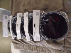 5 x new baking dishes quiche tins