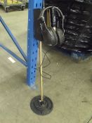 old battery operated coin shooter  metal detector with earphones