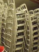 50 x used silver stacking banqueting chairs
make band international
good condition
made from