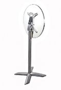 Avant Guarde Style Poseur Table
Flip Top Mechanism
600mm Stainless Steel Top and Tube
Aluminium Base