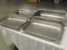 4 x stainless steel gastranoms