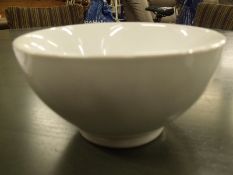 26 x marks and spencer white deep bowls