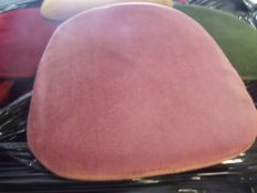 100 x used pink velcro seat pads
to fit either the chivari or cheltenham style chair in previous