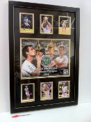 Andy Murray signed memorabilia - 2013 Wimbledon Champion - Size 23 x 33 inches - Estimated value £