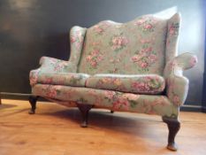 LATE 19TH / EARLY 20TH CENTURY SOFA. 19th century George 111 style sofa.