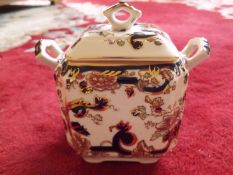 Masons Mandalay Covered Caddy size 160mm x 150mm very good condition - No Reserve