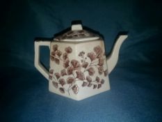 Ridgways Brown Transferware 