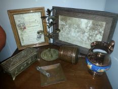 A Collection of Miscellaneous Antiques / Vintage Items - INCLUDES FREE UK DELIVERY