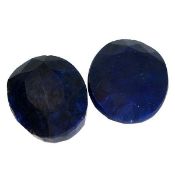 2x Oval Cut Sapphire Gemstones totalling 32.81ct. Appraisal value $1,575.00 approx £1,024.43