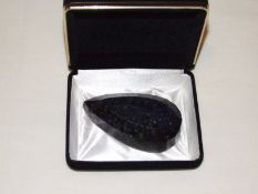 HUGE Blue Sapphire, Pear Shape with GLA certification (1101.10 cts) - No Reserve