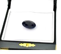 An Oval Cut Blue Sapphire Gemstone totalling 19.24ct. Appraisal value $963.00 approx £624.94