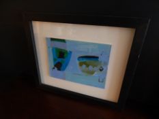 P MACMIADHACHAIN. Condition: Fine Dimensions: Painting 9″ by 12″ Frame 17 1/4″ by 20 1/2″