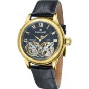 Brand new Thomas Earnshaw Observatory Watch With Black Leather Strap With Box & Papers RRP £600.00