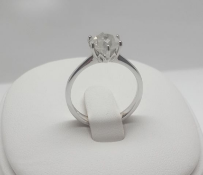 1.51 carat diamond ring set in 14k gold. Diamond colour H – Clarity I3