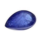 6.30ct Pear Cut Cabochon Tanzanite Gemstone. Appraisal value $3,150.00 approx £2,043.99