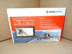 5 x AGFAPHOTO 7 Inch 4.4 KitKat Operating System. Quad Core, Tablets. RRP £99 Each! Total RRP £