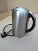 1 x Magimix (UB) La Bouilloire 1.8L Kettle. Stainless steel double wall . Concealed element limits