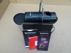 1 x 1 x NESPRESSO (UB) Magimix Pixie coffee machine with Aeroccino. •Includes Aeroccino 

•Folding