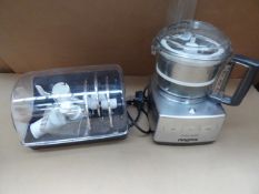 1 x Magimix 18238 (UB) Compact 3200 Food Processor in Satin. 3 food processors in 1, Shatterproof,