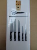 1 Pallet to contain 60 x Swan 8 Piece Magnus Knife Blocks. Each includes: 1 x High quality wooden