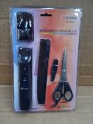 24 x Anda GENTLEMENS GROOMING SET (AD-90901B) INCLUDES: BATTERY POWERED BEARD AND HAIR TRIMMER,