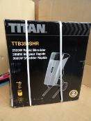 1 x Titan TTB353SHR 2500W Rapid Shredder. 80KG Per Hour Capacity! High speed, durable design. Very