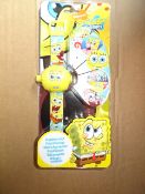 48 x Spongebob Squarepants LED Projector Watch. RRP £11.99 Each! Total RRP £575.52! Brand new and
