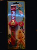 72 x Disney Fairies Tinkerbell LED Projector Watches! Very high quality! Brand new and Packaged! RRP