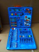 12 x Disney Planes Fire + Rescue Mega 59 Piece Tin Art Case. Brand new and Boxed! RRP £14.99 Each!