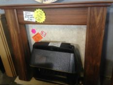 Brand New Ex-Display 

This sale is for the Katell Rochester American Black Walnut Fire Surround