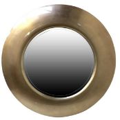 Brand New - REDUCED TO CLEAR 

Large (diameter 80cm) Stunning Silver Leaf Round Wall Mirror