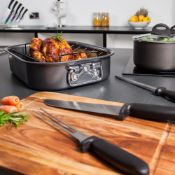 Tower 5 Piece Roasting Dish, Rack and Utensils Set


Ideal for the Sunday roast, this handy set from