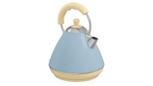 Brand New and Boxed 

Swan Kitchen Appliances Blue Pyramid 2L Kettle

This traditional pyramid