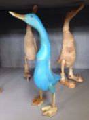 Brand New

Our Hand Carved Wooden Ducks with are each made from Bamboo root.
 Each one is hand