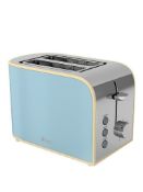 Swan 2 Slice Vintage Retro Blue Toaster Brand New Kitchen Home    Brand New complete with full