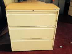 3 x Bisley High Quality Office / Home 3 Drawer Side Filers / Filing Cabinet / Side Filer - Multiples