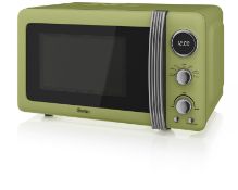 Brand New and Boxed with full manufacturers warranty

The Swan Vintage 20L Digital Microwave