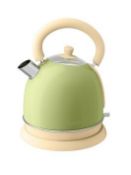 Brand New and Boxed

Swan Vintage Retro Dome 1.8L Kettle Green



Cordless design with 360 degree