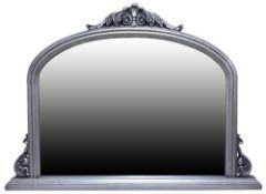 Brand New

Stunning OrnateTraditional Antique Silver Over-mantel Mirror 

 H84 cm x W115cm

This