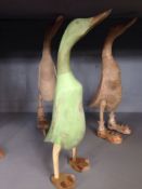 Brand New

Our Hand Carved Wooden Ducks with are each made from Bamboo root.
 Each one is hand