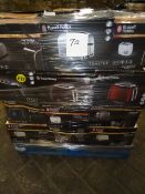 1 x High Value (RH10) Pallet to contain approx. 72 x 2 Slice Russell Hobbs Toasters to include