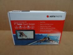 5 x AGFAPHOTO 7 Inch 4.4 KitKat Operating System. Quad Core, Tablets. RRP £99 Each! Total RRP £